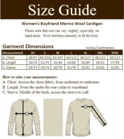 Women's Boyfriend Merino Wool Cardigan 20 Women's Boyfriend Merino Wool Cardigan -The Warm Shop A857 44333.1509018793