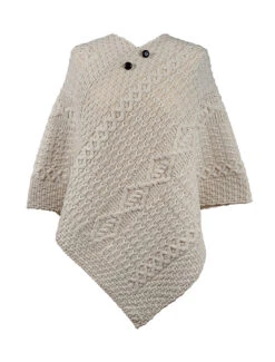 Adams Clan Aran Poncho -The Warm Shop Adams 49536.1604310687