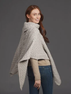 Super Soft Cowl Neck Poncho