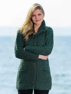 Titelseite 3 Button-Down Patchwork Cardigan