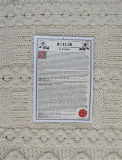 Butler Clan Scarf -The Warm Shop BUTLER CREST BACK 21702.1614959391