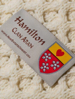 Hamilton Clan Aran Poncho