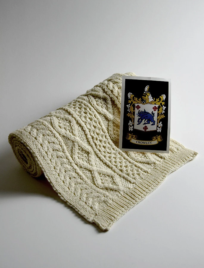 Crowley Clan Scarf 1 Crowley Clan Scarf